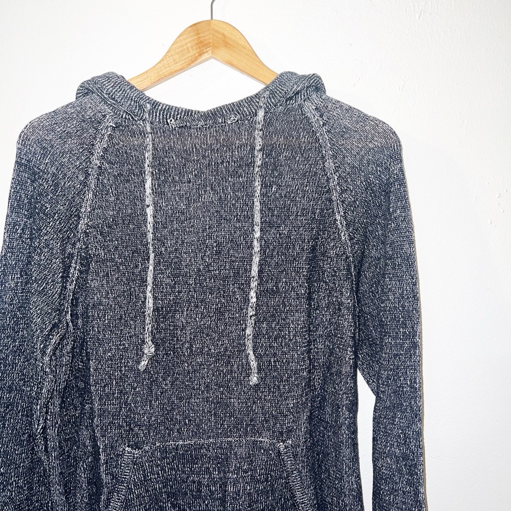 O’hanlon Mills Men’s Cotton Harkness Hooded Long Sleeve Sweater View 2